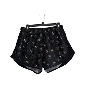 Nike Black Floral Dri-FIT Shorts